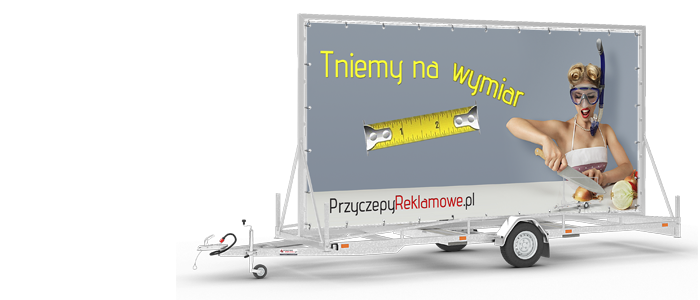 Przyczepa pod banner